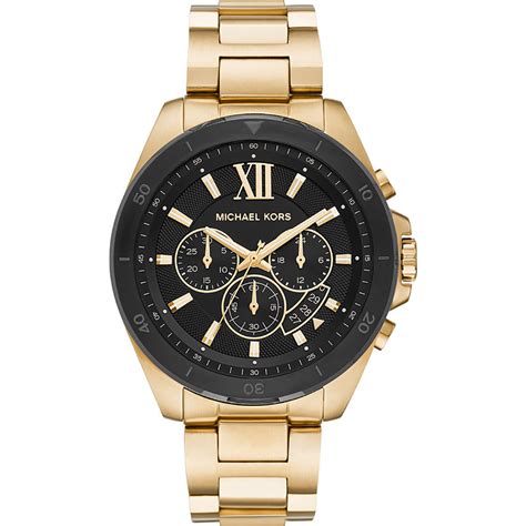 michael kors herenhorloge mk8848|Oversized Brecken Gold.